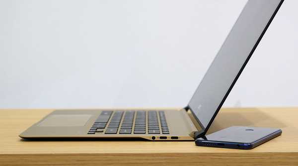 Acer Swift 7 - перший ноутбук з товщиною менше 1 см