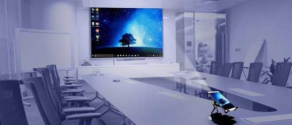 Akyumen Holofone - tablet s vestavěným projektorem a Windows 10 na desce
