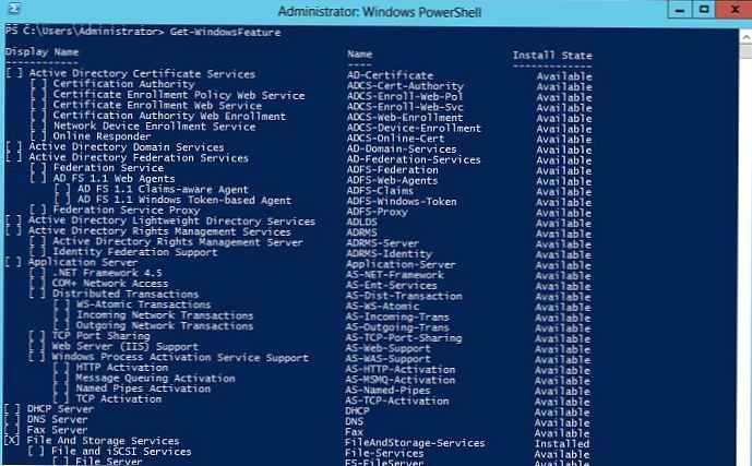 Menghapus folder WinSXS dengan aman di Windows Server 2012