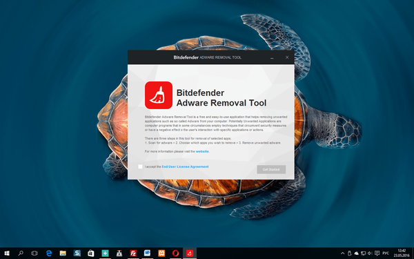 Nástroj na odstránenie adware Bitdefender - jednoduchý skener na odstránenie adwaru
