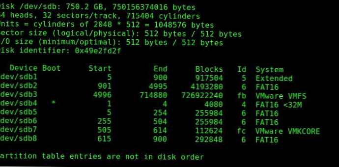 Pristup podacima na VMFS particiji iz sustava Windows / Linux / ESXi