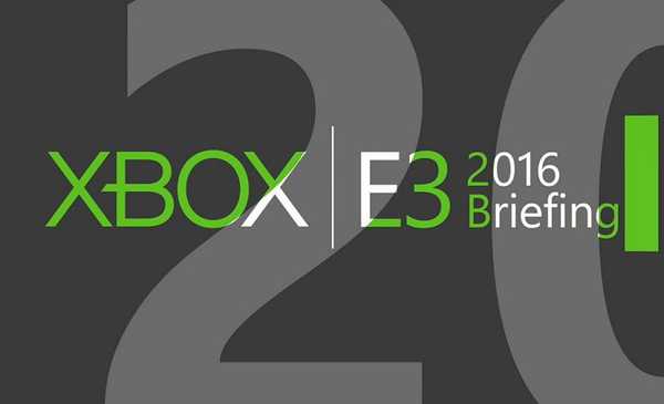 Gdzie obejrzeć transmisję online z Xbox E3 2016 Briefing
