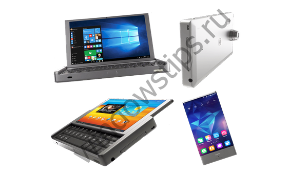 Graalphone 4-u-1 uređaj sa sustavom Windows 10 i Android