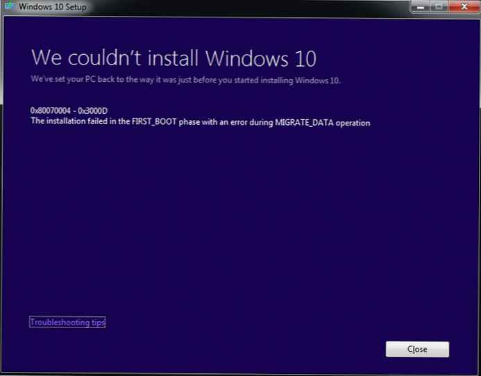 Opravte BSOD Windows 7 po instalaci KB4056894
