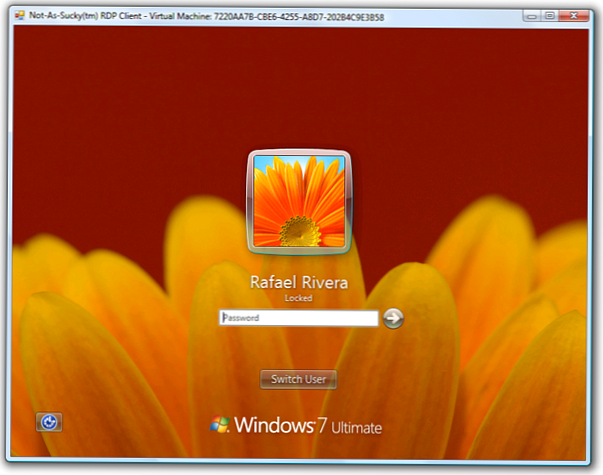 Cara mengubah latar belakang layar mulai di Windows 7