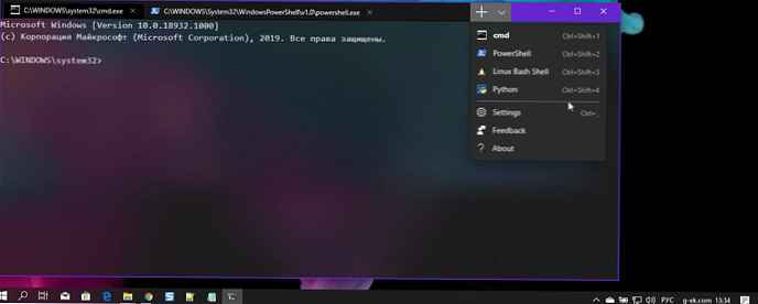 Cara mengatur aplikasi Terminal Windows baru