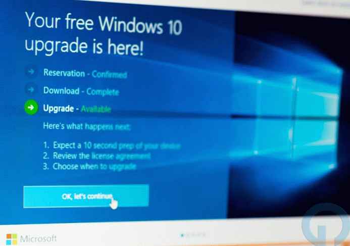 Cara menonaktifkan tawaran Windows 7 dan Windows 8 untuk meningkatkan ke Windows 10.