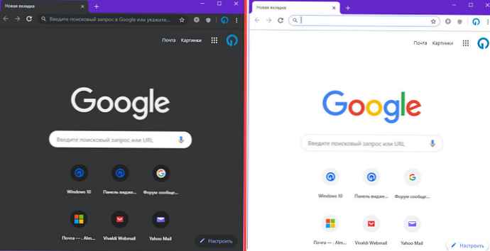 Cara menonaktifkan tema gelap di Chrome dan meninggalkan tema terang di Windows 10