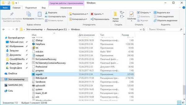 Jak otevřít registr Windows všemi způsoby