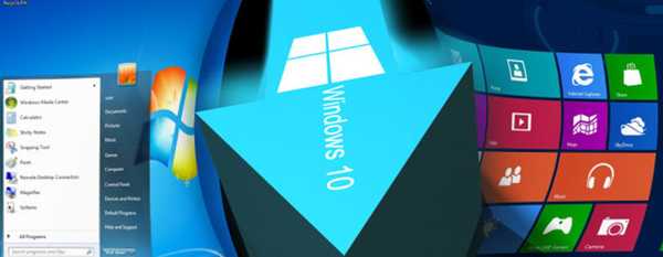Kako nadgraditi na Windows 10 s prejšnjih različic 7 - 8