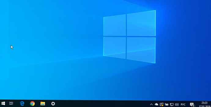 Kako premakniti uro na konec opravilne vrstice v operacijskem sistemu Windows 10