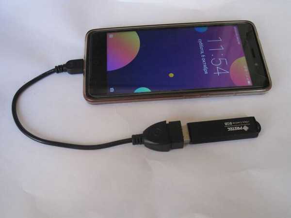 Jak podłączyć dysk flash USB do smartfona lub tabletu z Androidem