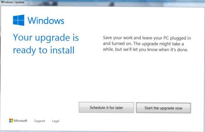 A Windows 10 ingyenes frissítővarázslójának letöltésének és telepítésének kényszerítése (KB3012973)