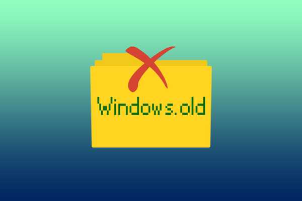 Jak odstranit vlastní složku Windows.old v systému Windows 10