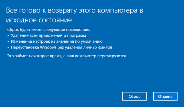 Ako obnoviť pôvodný stav systému Windows 10