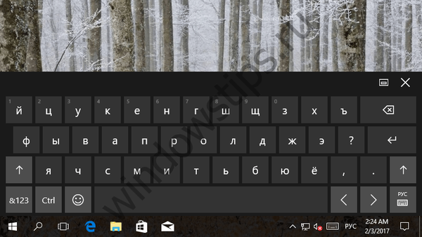 Jak zabránit skrytí hlavního panelu při otevření dotykové klávesnice v systému Windows 10