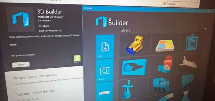 Как да премахнете - 3D печат с помощта на 3D Builder от контекстното меню на Windows 10?