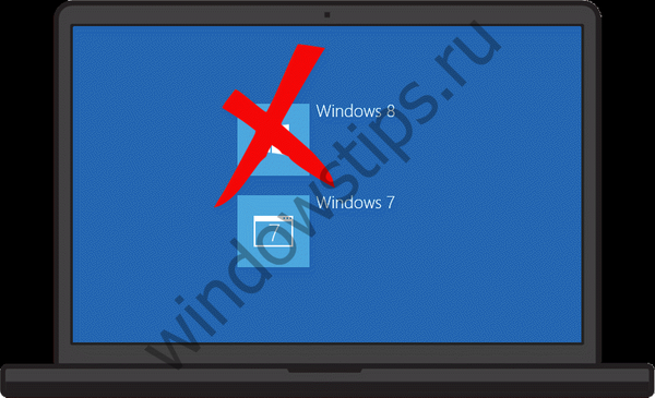Jak usunąć drugi system Windows z innej partycji dysku jako niepotrzebny