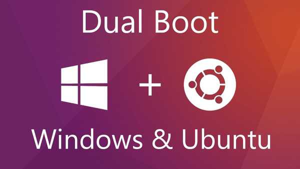 Kako namestiti Linux Ubuntu na drugo particijo poleg sistema Windows
