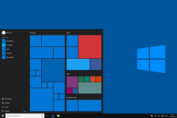Як в меню Пуск Windows 10 закріпити будь-який ярлик