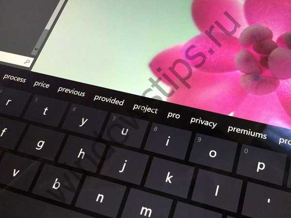 Aká bude nová dotyková klávesnica pre Windows 10?