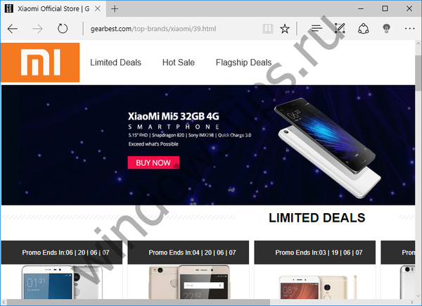 Kupóny Xiaomi za výhodné ceny na GearBest