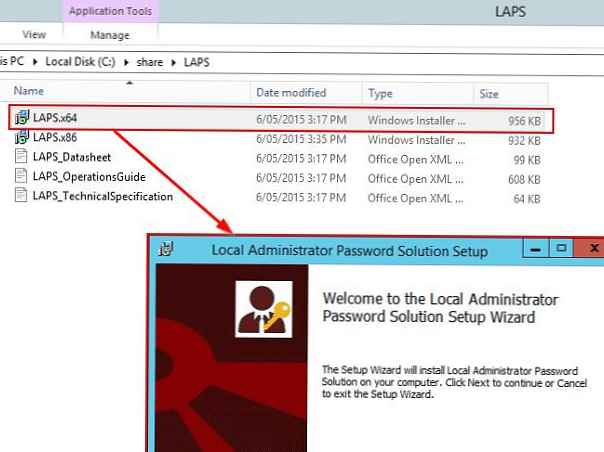 LAPS upravljanje lozinkom za lokalne administratore na računalima domena