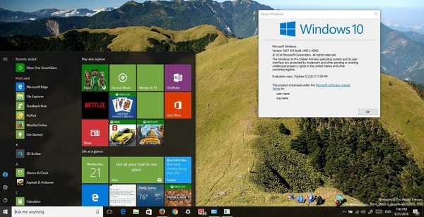 Microsoft mengirim Windows 10 build 14931 ke Slow Ring dan juga merilis distribusi resmi