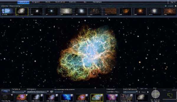 Microsoft WorldWide Telescope - simulator virtual alam semesta
