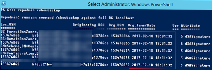 Konfigurirajte varnostno kopijo krmilnikov domen Active Directory