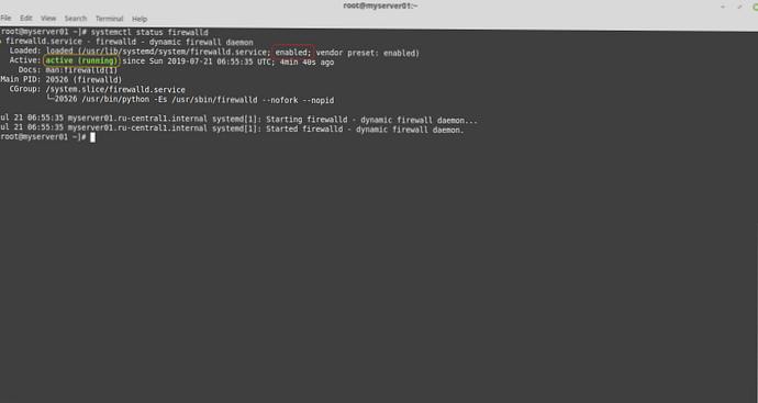 Konfiguriranje požarnega zidu Linux s pomočjo iptables na CentOS / RHEL 7