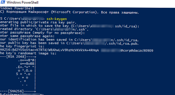 Konfigurowanie uwierzytelniania klucza SSH w systemie Windows 10/2019