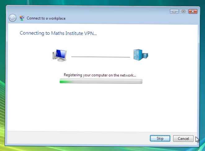 Nastavení serveru VPN v systému Windows 7