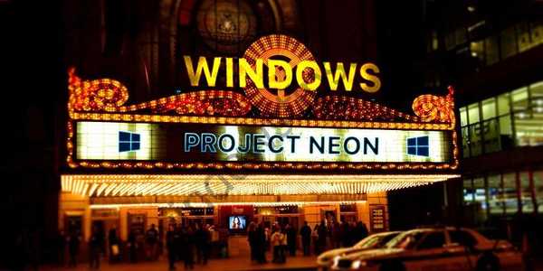 Не тільки додатки зовнішній вигляд меню Пуск теж буде приведений у відповідність з новою мовою дизайну Project Neon