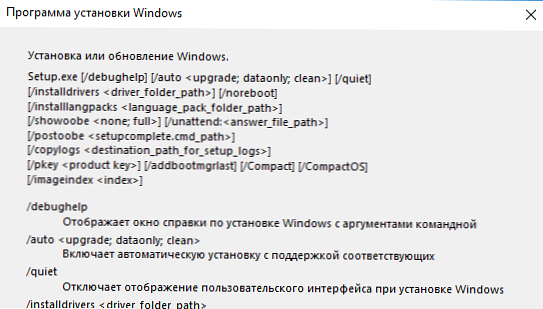 Nadgradnja zgradbe sistema Windows 10 iz ukazne vrstice
