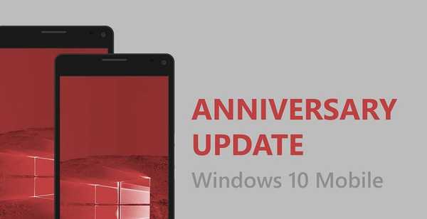 Оновлення Windows 10 Mobile Anniversary нарешті є