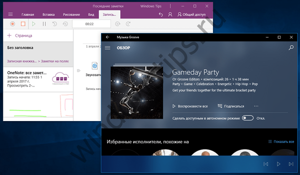 A OneNote és a Groove Music frissítve a Windows Insider részeként