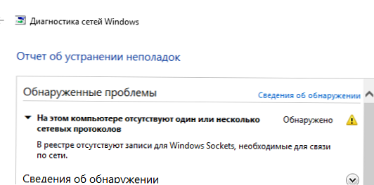 Manjkajoči omrežni protokoli - Napaka Windows Sockets v operacijskem sistemu Windows 10