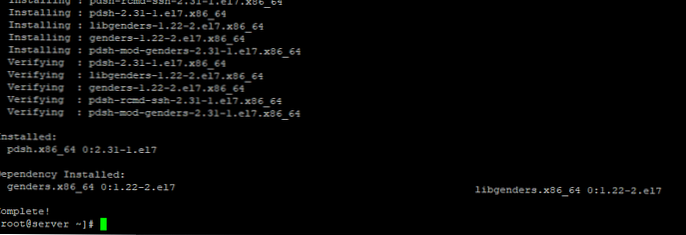 PDSH Паралельне виконання команд на декількох Linux-серверах