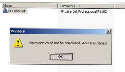 Ispis na mrežnom pisaču na Windows 10 iz XP-a