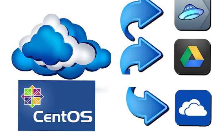 Menghubungkan Yandex.Disk, Google Drive, dan penyimpanan cloud OneDrive di Linux CentOS