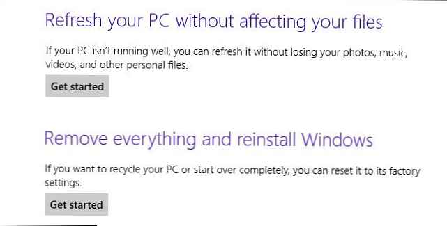 Windows 8 egyedi helyreállítási kép