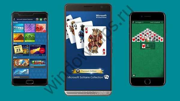 Popularna gra Microsoft Solitaire Collection wydana na Androida i iOS