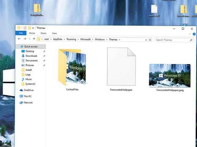 Masalah mengurangi kualitas wallpaper desktop Windows 10