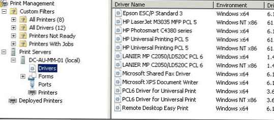 Проблеми з установкою мережевих принтерів в Windows 7