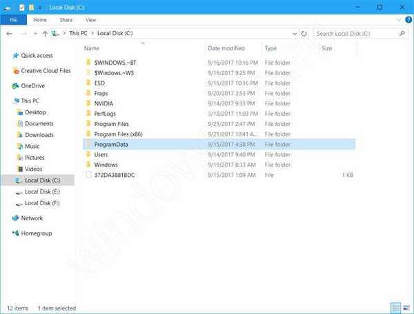 ProgramData jaki jest folder w systemie Windows 10?