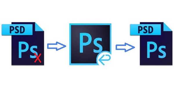 PSD Repair Kit - opravte poškodené súbory PSD v aplikácii Adobe Photoshop