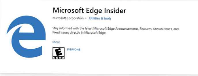 A Microsoft Edge Insider kiterjesztése már elérhető a Microsoft Store-ban