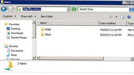 Ukrywanie folderów niedostępnych dla użytkownika za pomocą wyliczania opartego na dostępie (ABE) w systemie Windows Server