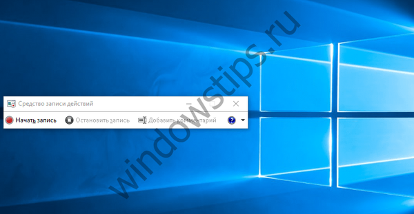 Záznamník akcí bude odebrán ze systému Windows 10